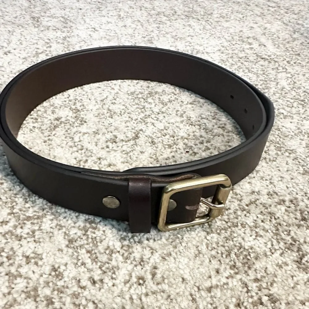 AG Florence Belt CLASSIC BUFFED ITALIAN LEATHER BELT 40